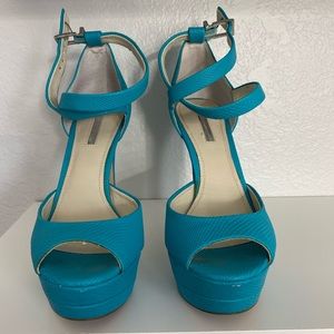 BCBG Generation - Blue Heels - Size 8.5